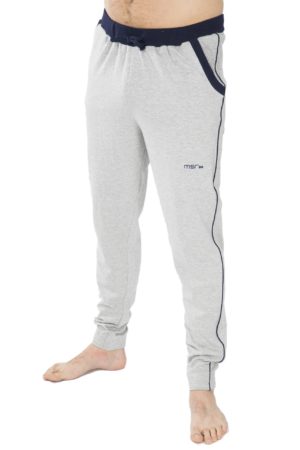 PANTALÓN PUNTO LISO LARGO CON PUÑO